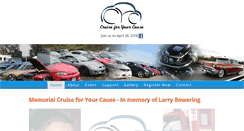 Desktop Screenshot of cruiseforyourcause.org